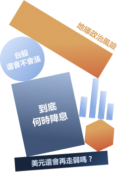 地緣政治風險 台股還會不會漲 到底何時降息 美元還會再走弱嗎?